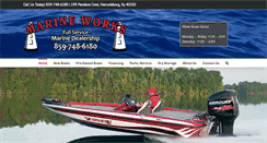 Desktop Screenshot of marineworks-ky.com